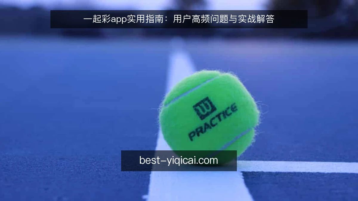一起彩app实用指南：用户高频问题与实战解答