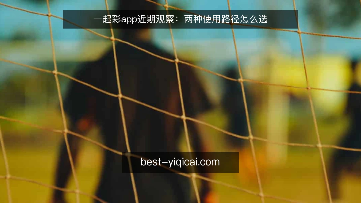 一起彩app近期观察：两种使用路径怎么选